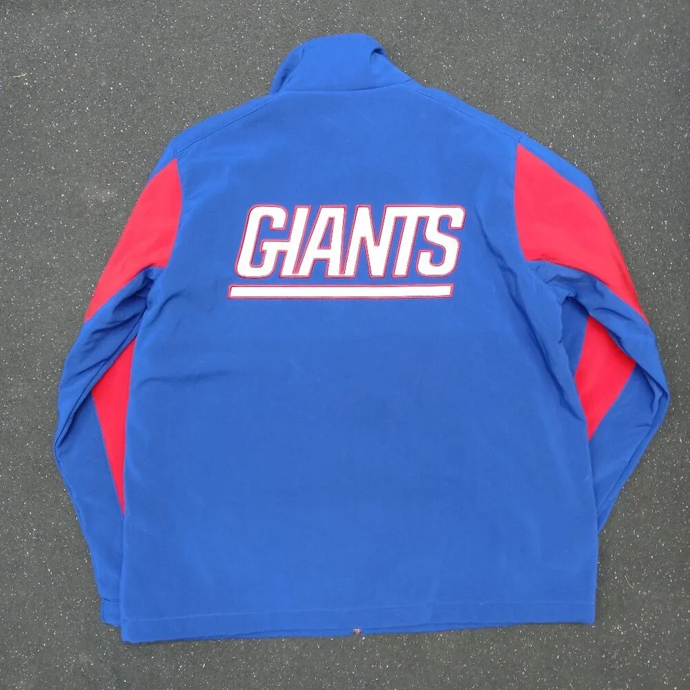 NEW YORK GIANTS NFL Team Apparel Jacket NEW NWT Men's XL